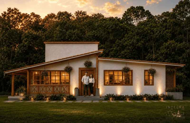 Cabaña residencial Almazán, 2025. Villa del Carbón
